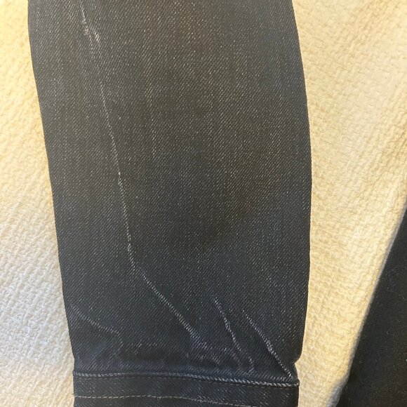 RRL Worn-In Black Denim Cowboy Jacket XS - Picture 10 of 10